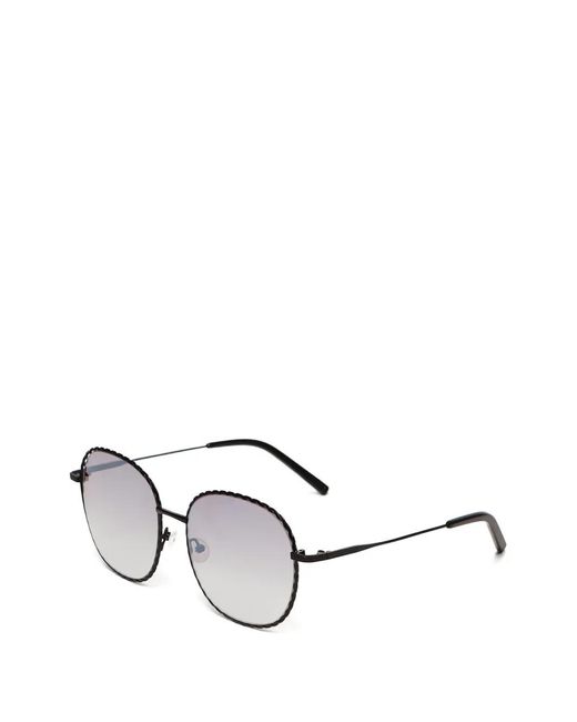 Twinset White Round-Frame Sunglasses