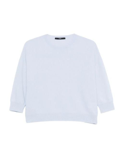SAPIO White Crew-Neck Sweater