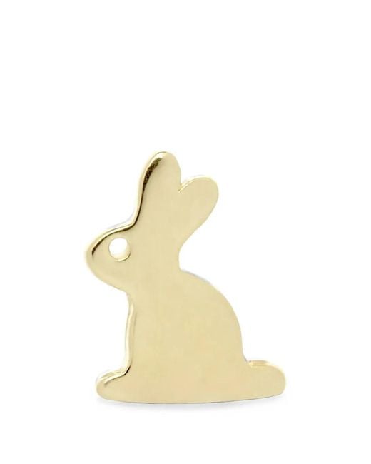Aliita Metallic Puces D'Oreilles Mini Bold Conejito À Motif Lapin