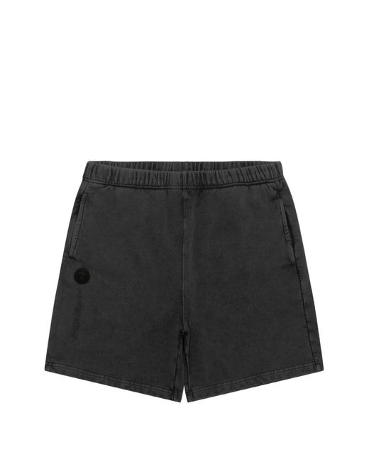 Bermudas Con Parche Del Logo Aape By A Bathing Ape de hombre de color Black
