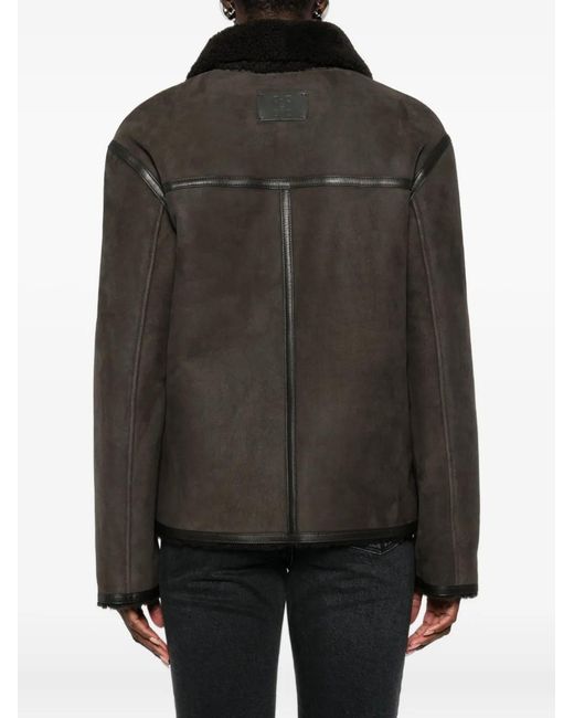 Closed Black Reversible Coat