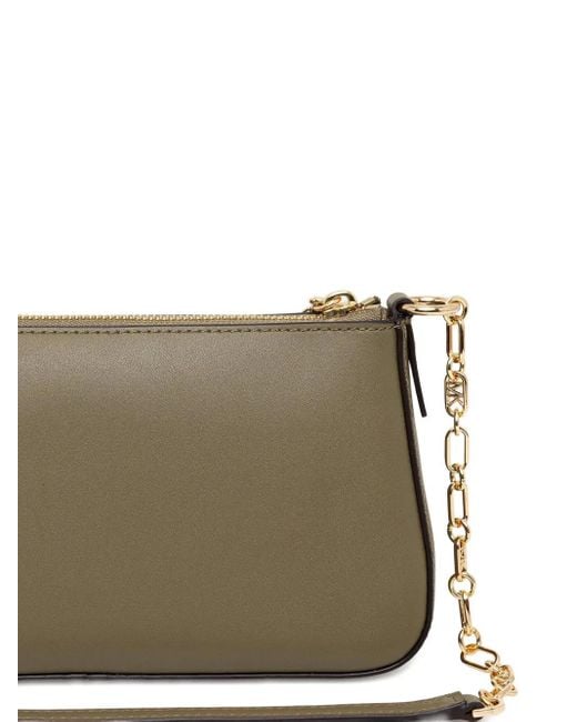 Michael Kors Empire チェーンストラップ ショルダーバッグ S Brown