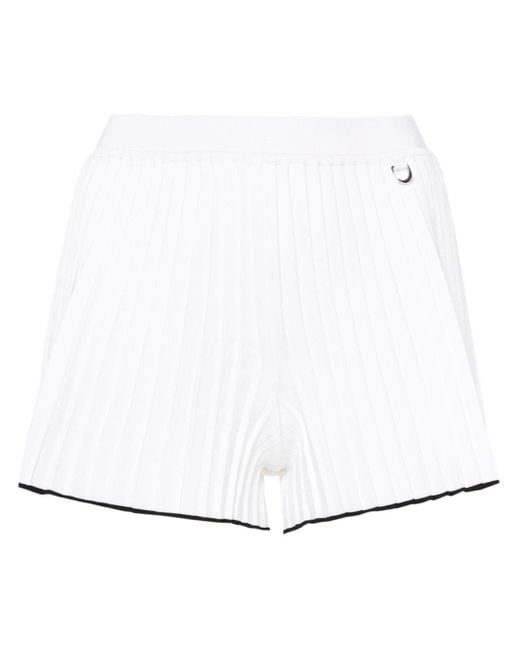 Pantalones cortos Le Short Maille Plissé Jacquemus de color White