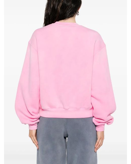 Alexander Wang ロゴエンボス スウェットシャツ Pink