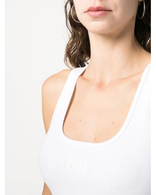 Gcds White Jersey Top