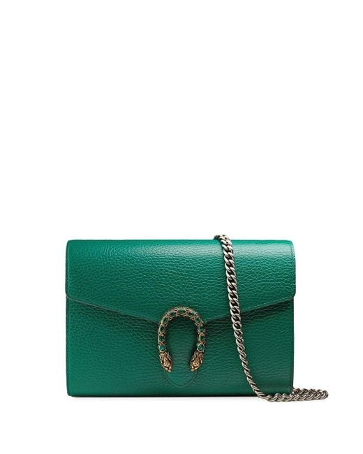 Gucci Green Mini Dionysus Chain Bag