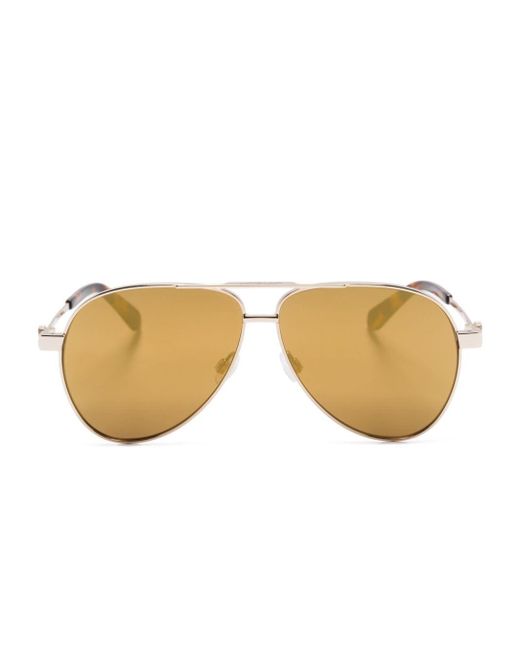 Off-White c/o Virgil Abloh Natural Ruston Pilot-frame Sunglasses