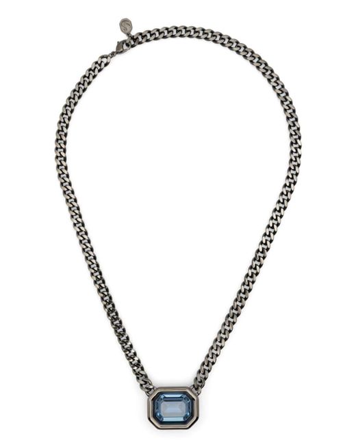 Swarovski Metallic Millenia Cuban-chain Necklace