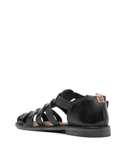 Moma Black Idolo Sandals
