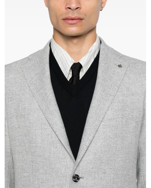 Tagliatore Gray Jackets for men