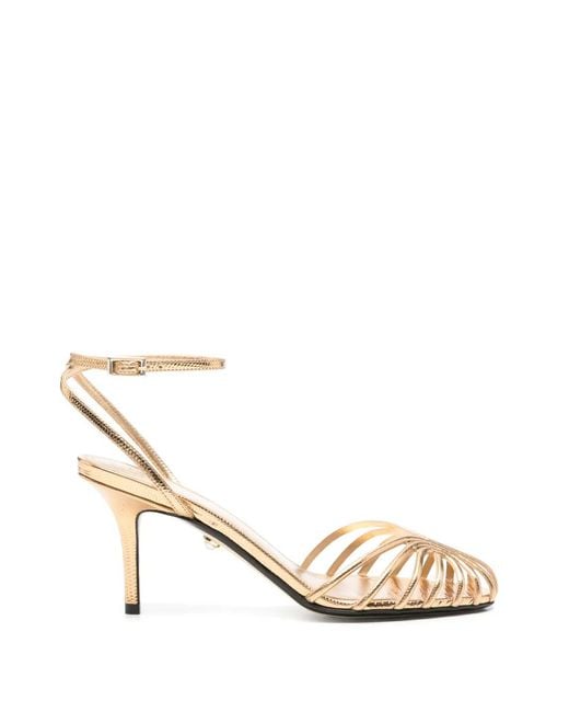 ALEVI Natural Blake Cage Sandals