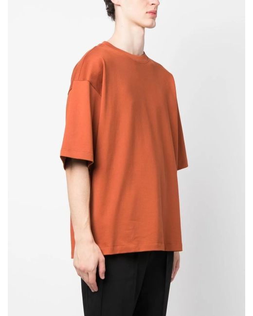 Styland Orange X Notrainproof T-Shirt En Coton Biologique for men
