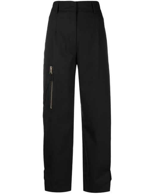 Blanca Vita Broek Met Toelopende Pijpen in het Black