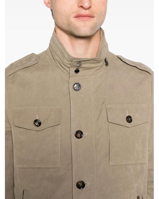 Moorer Natural Baraldi-S1 Cotton Jacket for men