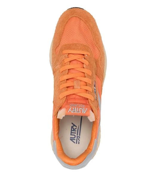 Sneakers Low Reelwind di Autry in Orange da Uomo