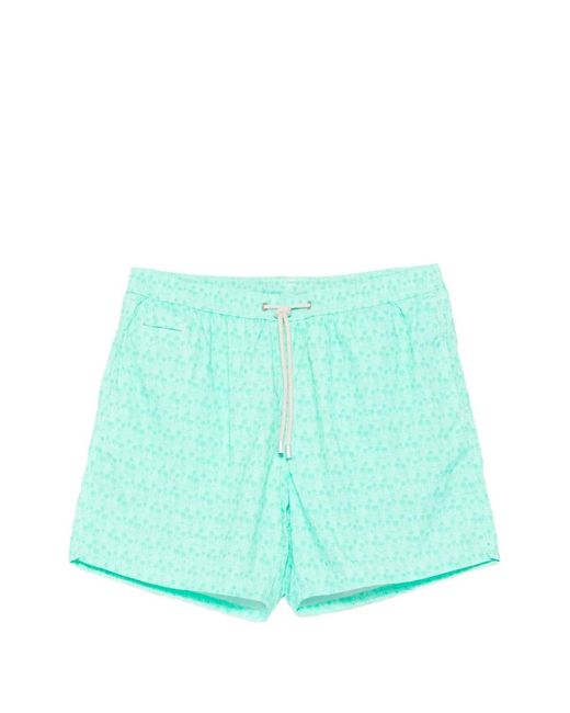 Mc2 Saint Barth Green Comfort Light Swim Shorts for men