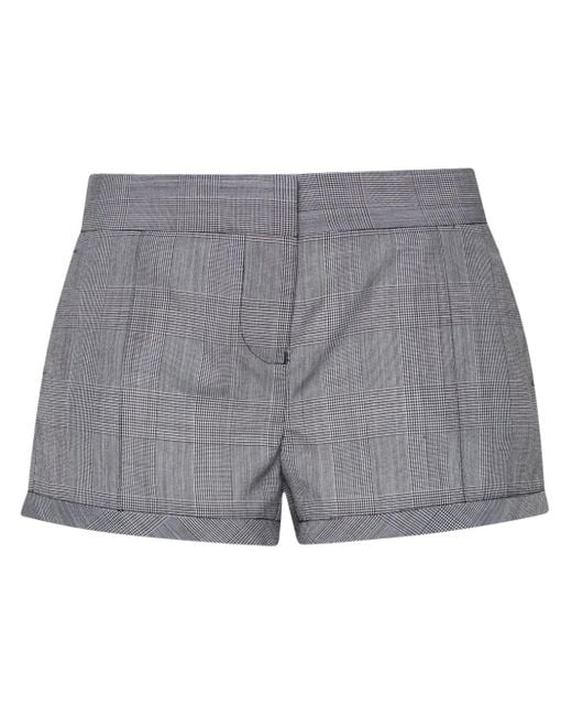 Coperni Gray Tailored Wool Shorts