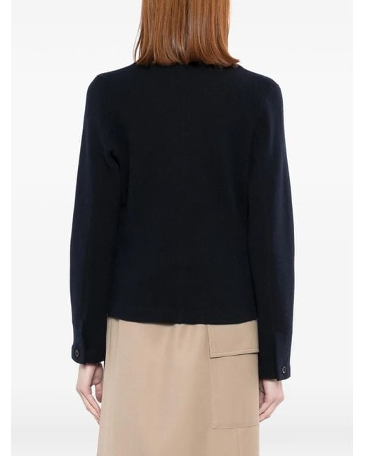 N.Peal Cashmere Black Utility Blazer
