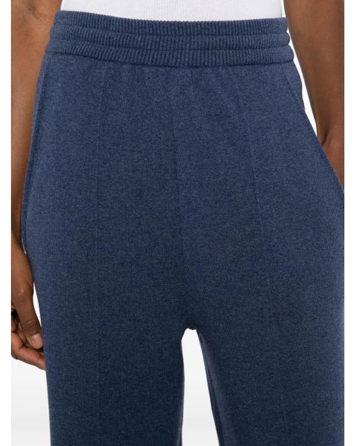 Lanvin Blue Knitted Trousers