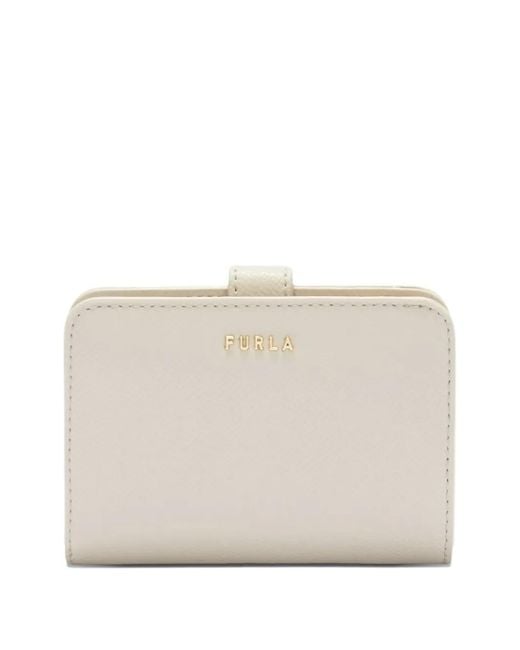Furla Natural S Classic Compact Logo-Plaque Wallet