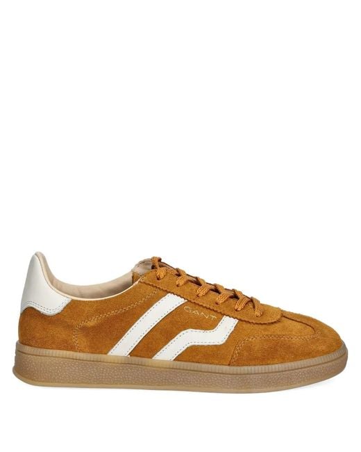 Gant Brown Cuzmo Suede Sneakers