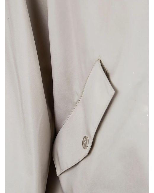 Brunello Cucinelli Gray Zip-Up Lightweight Jacket for men