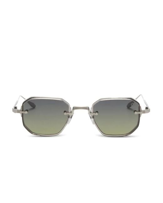 Akoni Juno Two ジオメトリックフレーム サングラス Gray