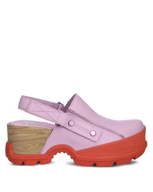 Sorel Pink Roam'N Clog Rbr Mules