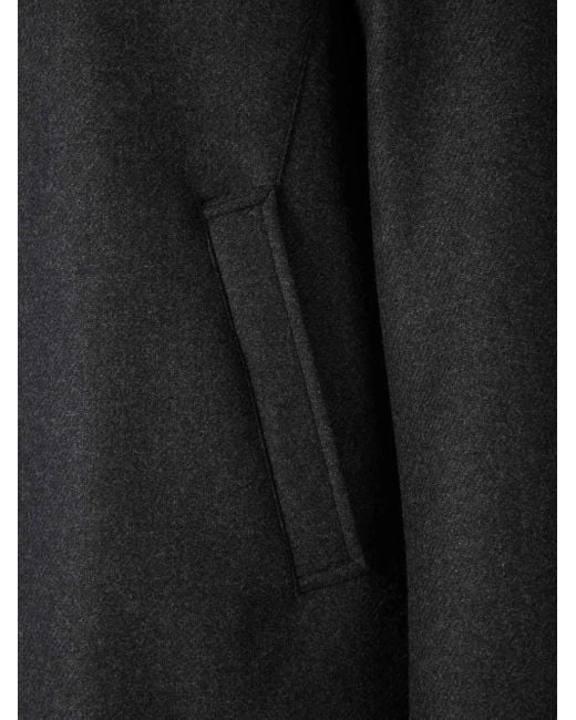 Herno Black Quilted Padded Coat for men