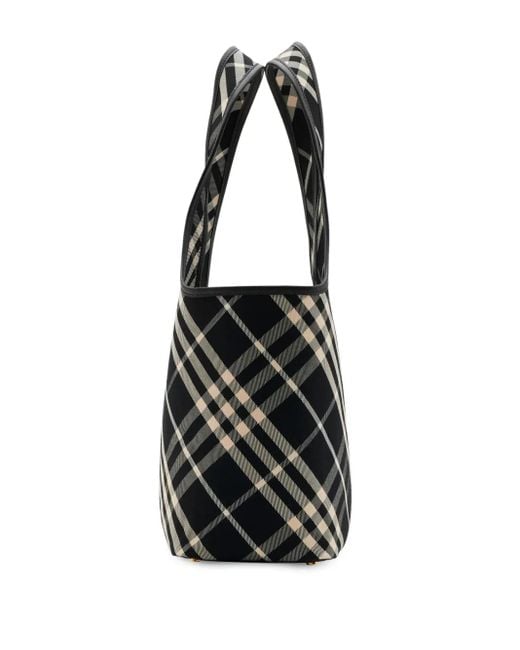 Burberry Black Tote Bag Mit Nova Check