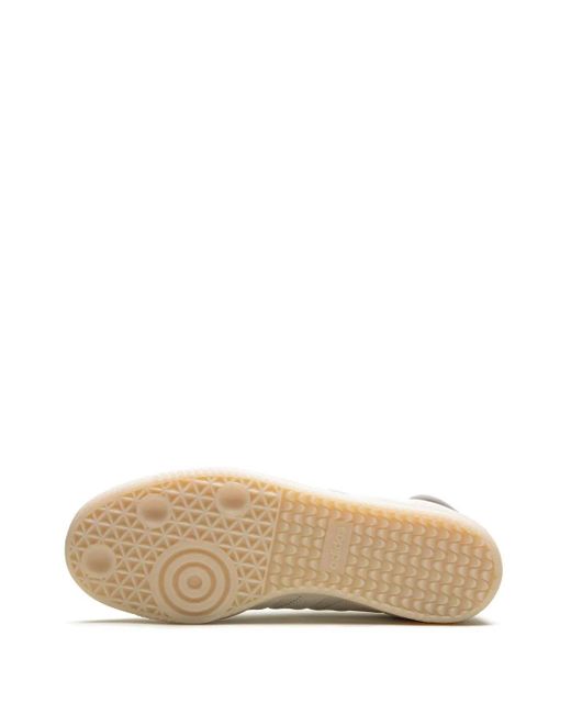 Adidas White X Pharrell Williams Samba Humanrace Sneakers