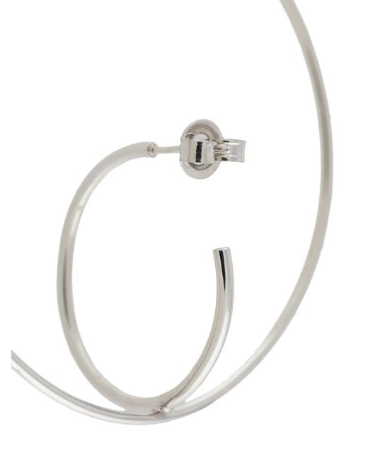 Charlotte Chesnais Metallic Double Hoop Earrings