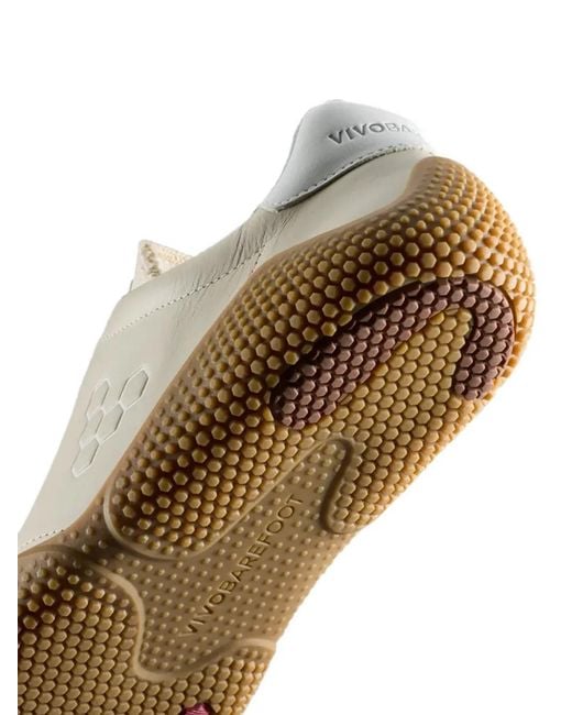 Vivobarefoot White Motus Studio Logo-Print Lace-Up Sneakers