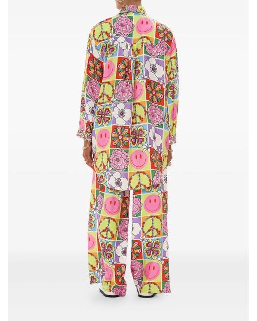 Túnica con bolsillos Camilla de color White