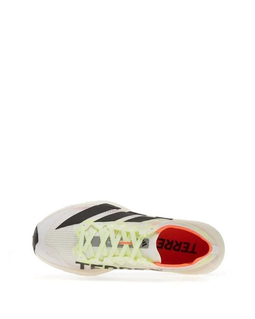 Adidas White Baskets Terrex Agravic À Rayures for men