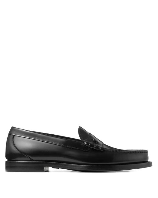 Jimmy Choo Black Ethan Loafers for men