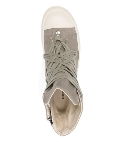 Rick Owens Megalace Sneakers in Natural für Herren