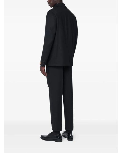 Santaniello Black Button-Down Suit for men