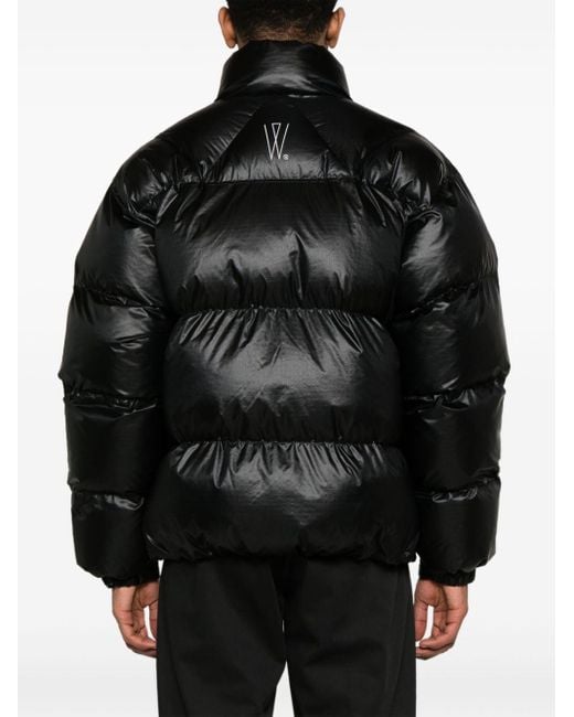 (w)taps Black 8 Ripstop Puffer Jacket for men