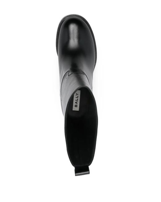 Bally Black 65Mm Leather Boots