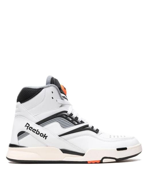 Reebok White Pump High-Top Sneakers for men