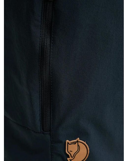 Shorts Con Applicazione Logo di Fjallraven in Blue da Uomo