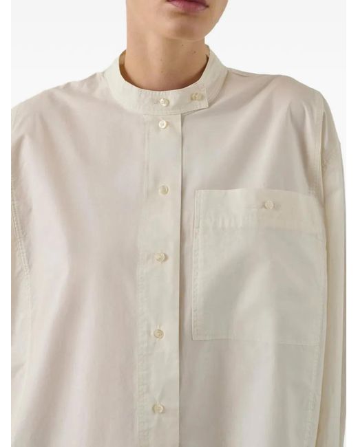 Soeur White Chypre Chest-Pocket Shirt