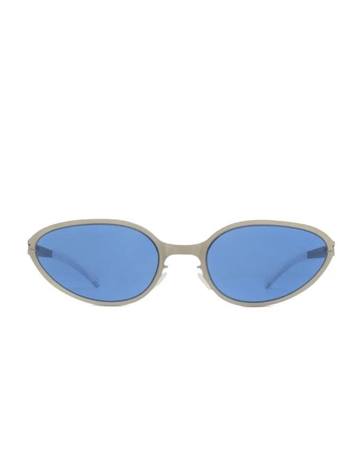 Mykita Blue Bear Oval-Frame Sunglasses