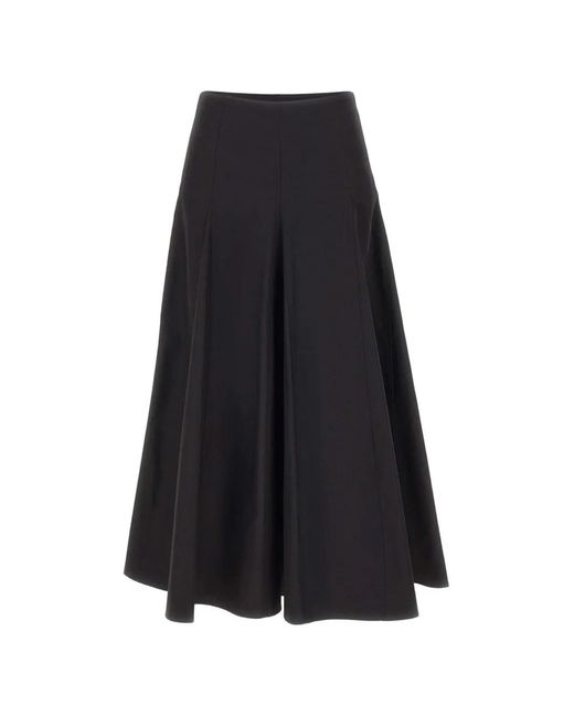 Herskind Blue Greta Flounces Midi Skirt