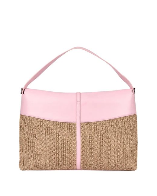 Gcds Pink Mega Comma Shoulder Bag