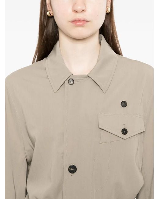 Setchu Natural Button Belted Jumpsuit