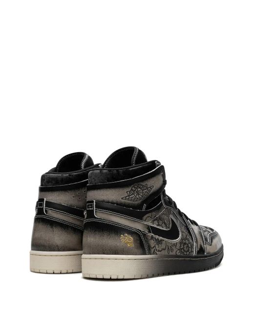 Nike Black Air 1 Zoom Cmft 2 "Dia De Los Muertos" Sneakers
