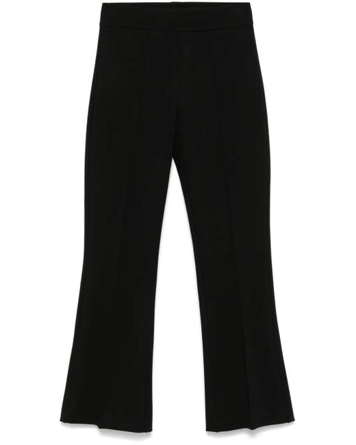 Pantalon À Coupe Évasée Blanca Vita en coloris Black