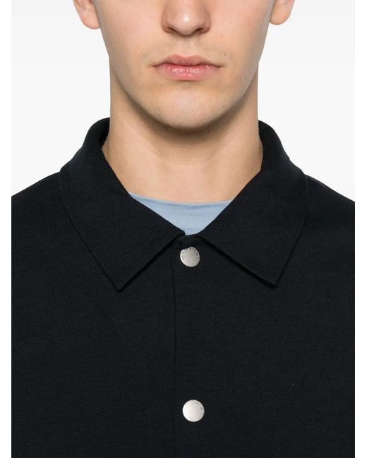 Marc O' Polo Black Buttoned Long-Sleeve Shirt for men